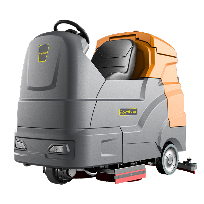 駕駛式洗地機怎么操作